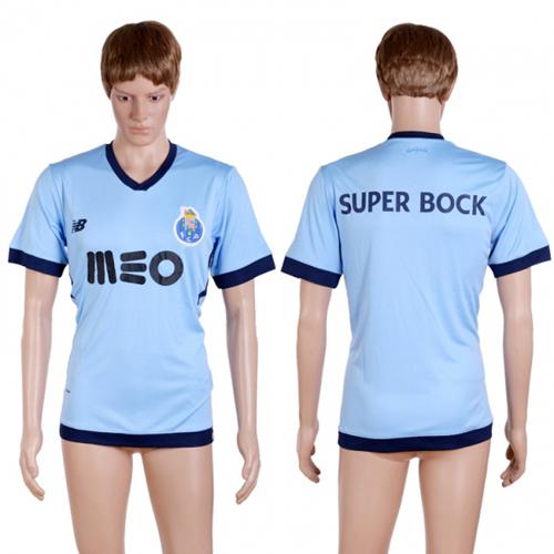 Oporto Blank Sec Away Soccer Club Jersey - Click Image to Close
